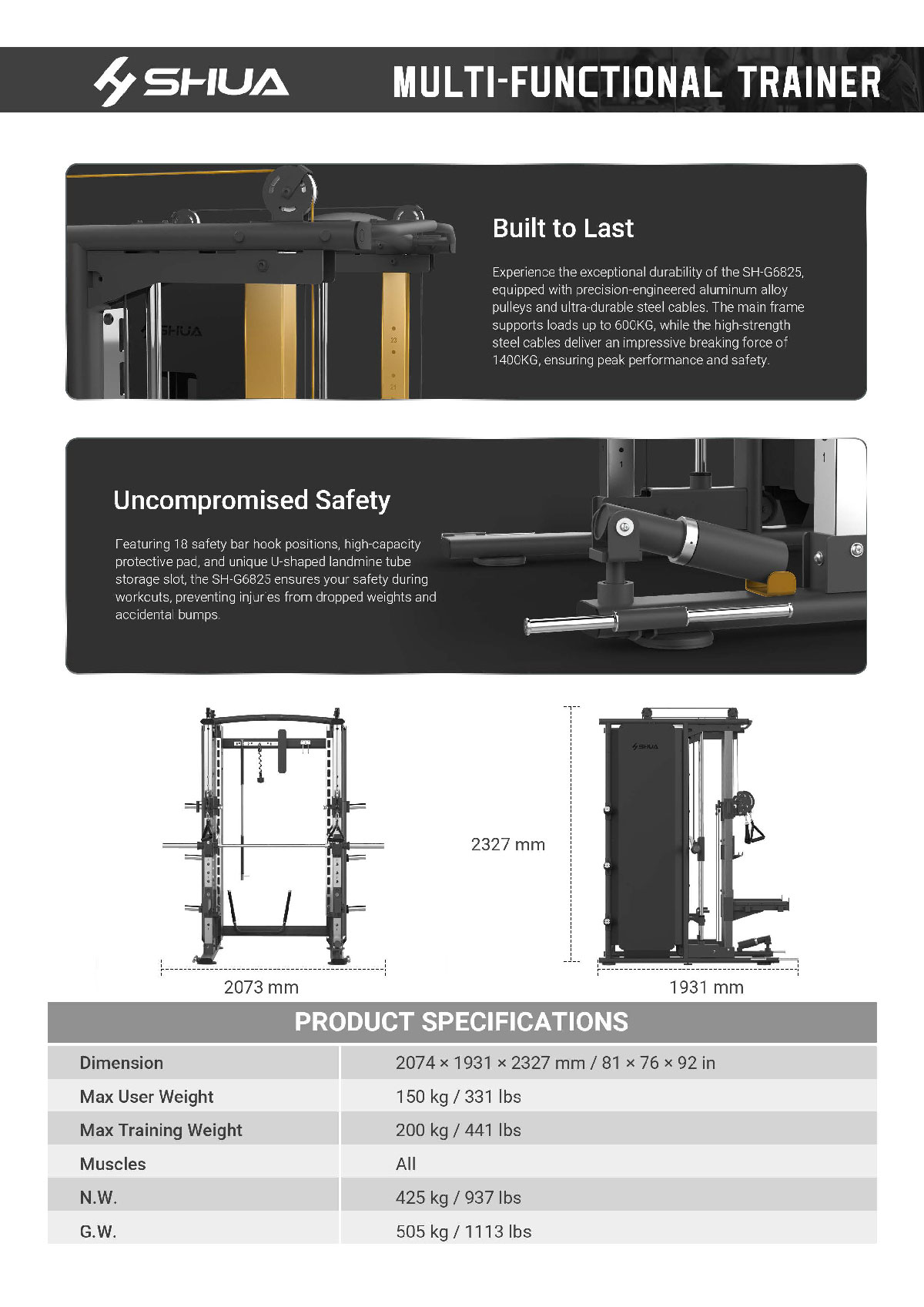 Multi Functional Trainer 2